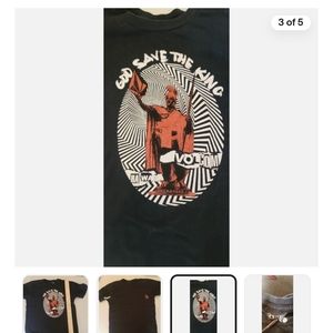 Volco "GOD SAVE THE KING" toddler 3T T-shirt